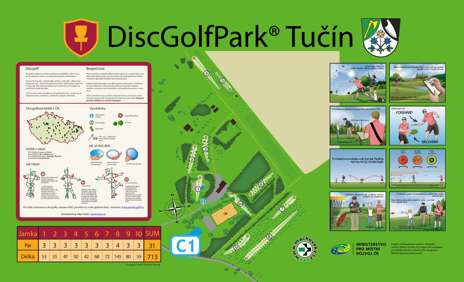 Discgolf park Tučín