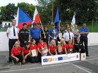 Moravsko-opolské hasičské soutěžení bez hranic v Tučíně 11.07.09