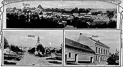 Pohlednice Tučína - asi rok 1912 