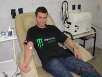 Darování krve 10.3.2010